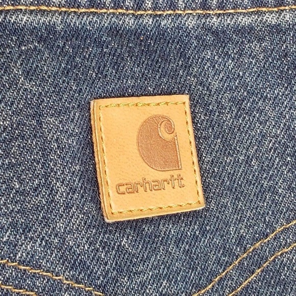 Carhartt Jeans Men’s Size 42x32 Blue Medium Wash Relaxed Fit Denim - Picture 4 of 8